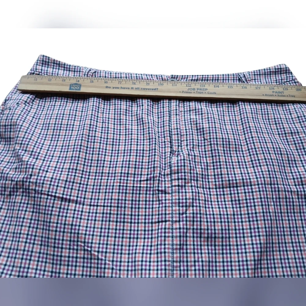 CJ Banks Women's Size 16W Multicolor Checkered Swim Skirt - Picture 5 of 7